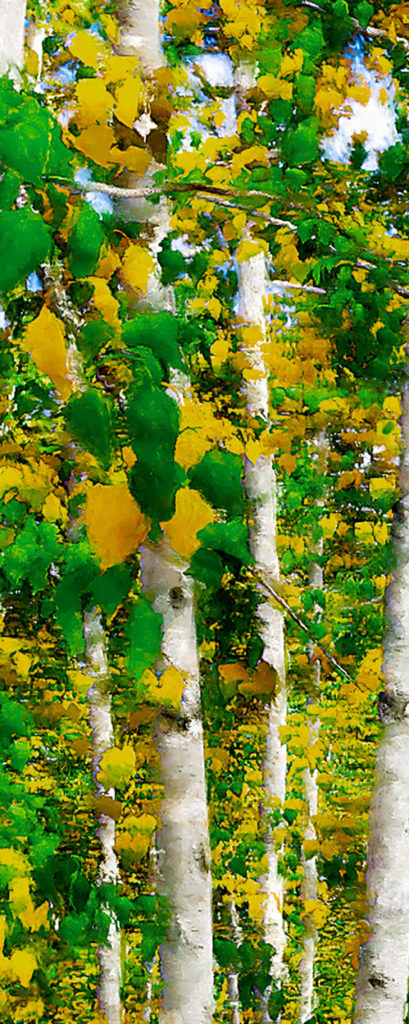 Early example of realism to painterly conversion