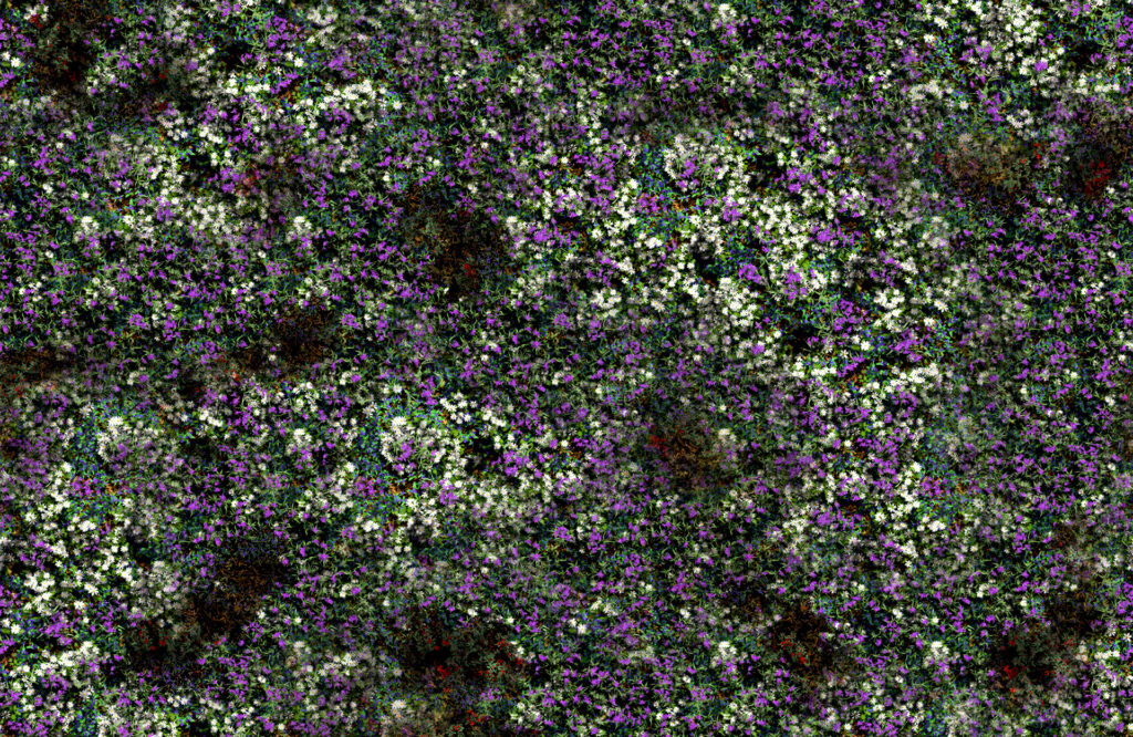 A tiling ground texture for use in 3D environmental design